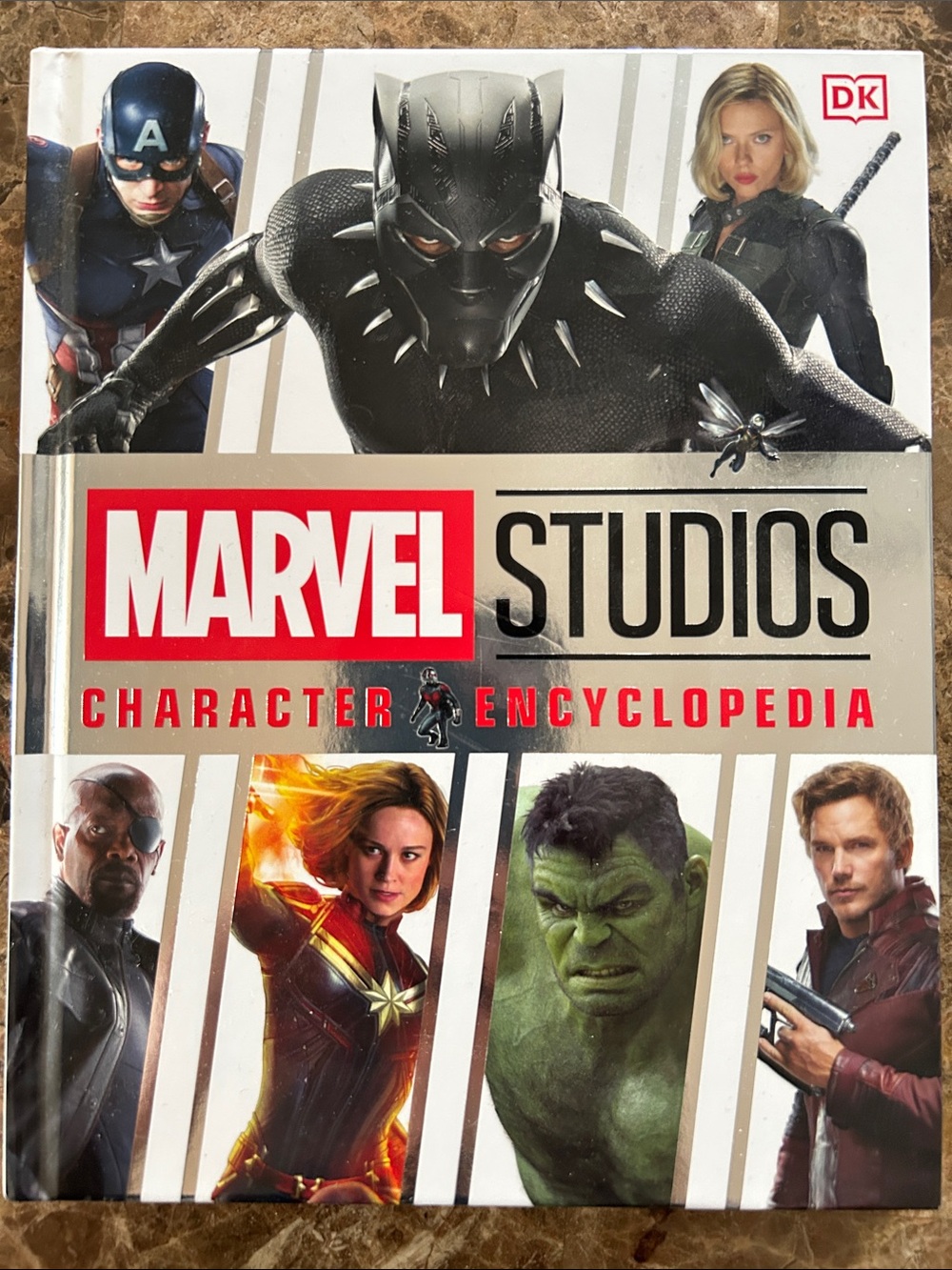 Marvel Studios Character Encyclopedia - Red, Black, Silver, Green